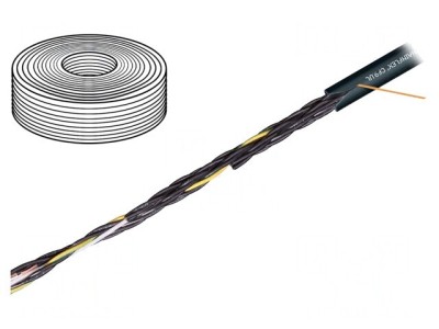 Cablu de control chainflex CF9 4x0,25mm2 gri Cu foto