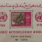 BC201, Afganistan 1963, colita Ziua Mondiala a Meteorologiei, aviatie