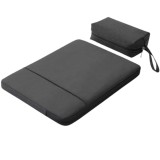 Mapa marca THD, protectie si transport laptop Apple Macbook Air (M2) 13.6 inch si Apple Macbook Air (M1) 13.3 inch, culoarea negru