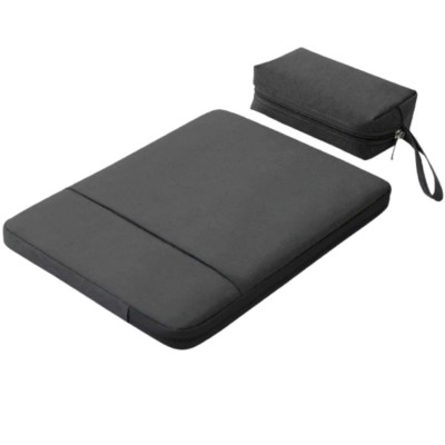 Mapa marca THD, protectie si transport laptop Apple Macbook Air (M2) 13.6 inch si Apple Macbook Air (M1) 13.3 inch, culoarea negru foto