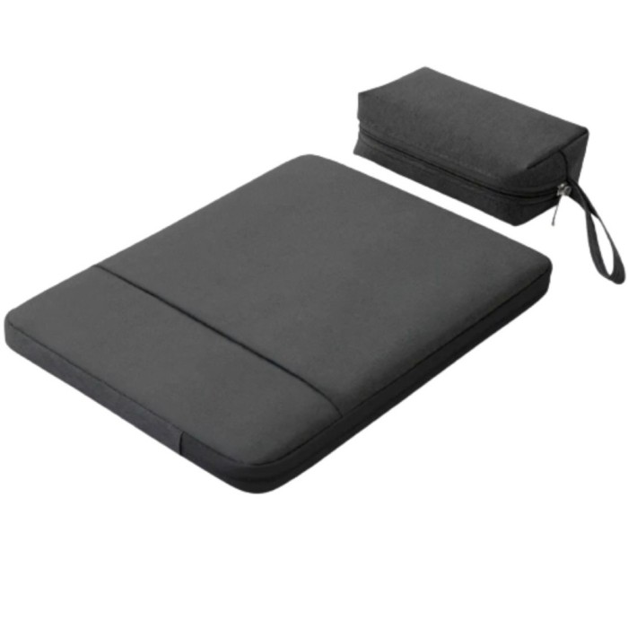 Mapa marca THD, protectie si transport laptop Apple Macbook Air (M2) 13.6 inch si Apple Macbook Air (M1) 13.3 inch, culoarea negru
