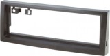 Cadru radio Citroen Peugeot 1 DIN argintie