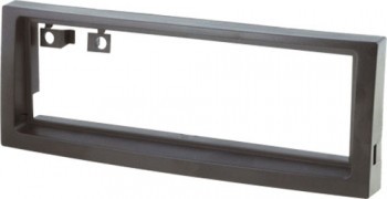 Cadru radio Citroen Peugeot 1 DIN argintie