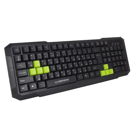 TASTATURA GAMING ASPIS ESPERANZA VERDE