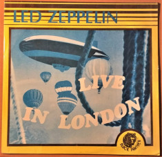 Disc Vinil LP - Led Zeppelin - Live in London 1969 - Electrecord - vinyl foto