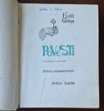 Frații Grimm &ndash; Povești, ET 1965, cartonat mare 26&times;20 cm &ndash; il. Ang(i) Petrescu-Țipărescu