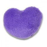 Jibbitz Crocs Purple Fuzzy Heart, Crocs Jibbitz
