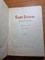 carte pentru copii - fratii grimm - povesti alese - din anul 1960 - 416 pagini foto