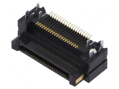 Conector PCB-PCB tată 40 PIN 0,8mm FX18 aurit SMT H: 9,5mm foto