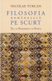 Filosofia romaneasca pe scurt. De la Maiorescu la Noica - Nicolae Turcan