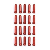 Cumpara ieftin Opritor cablu fr&acirc;nă pachet de 20 buc rosu