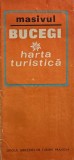 Masivul Bucegi. Harta turistica