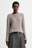 Marc O&#039;Polo pulover de bumbac culoarea bej, 511605960113