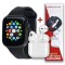 Set Ceas Inteligent + Casti Wireless Watch 10 DM01