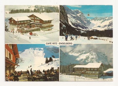 SH1 - Carte Postala - ELVETIA - Engelberg, Cafe Ritz , Necirculata foto