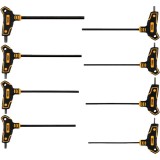 Vorel 56649 - Set chei cu maner in T cu profil hexagonal 8 bucati