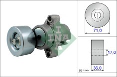 INA 534 0453 10 Intinzator curea, curea distributie