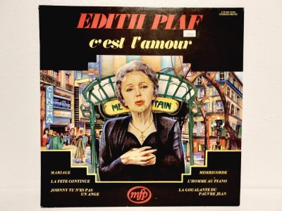 Edith Piaf &amp;ndash; C&amp;#039;Est L&amp;#039;Amour, vinil, LP, Compilation, France 1974, vinyl foto