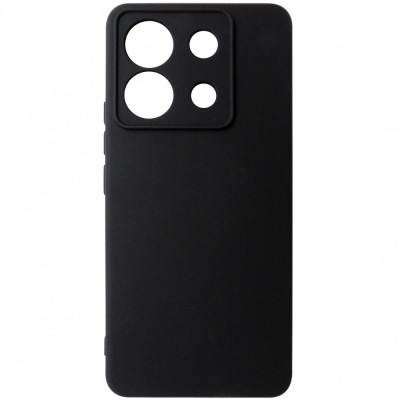 Husa silicon TPU Matte neagra pentru Xiaomi Redmi Note 13 Pro 5G, Poco X6 foto