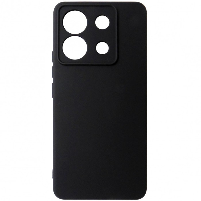 Husa silicon TPU Matte neagra pentru Xiaomi Redmi Note 13 Pro 5G, Poco X6