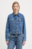 Tommy Jeans geacă jeans de tranzitie, DW0DW21414