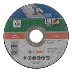 Disc de taiere pentru metal BOSCH , drept ,D 115 mm; grosime 2.5mm foto