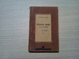 GIORDANO BRUNO - Viata si Opera - Edgar Papu - 1947, 187 p., Alta editura