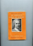 DISCOURS SUR L' ORIGINE ET LES FONDEMENTS DE L' IN&Eacute;GALIT&Eacute; PARMI LES HOMMES ed. critica / ROUSSEAU ( J.- J. )