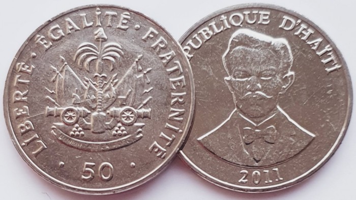 1730 Haiti 50 centimes 2011 Charlemagne Peralte km 153 UNC
