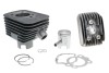 Kit Cilindru Set Motor + Chiuloasa Scuter Moped Piaggio Ciao 49cc 38.2 bolt 12mm, TMMP
