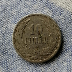 MONEDA-10 FILLER 1894 - UNGARIA