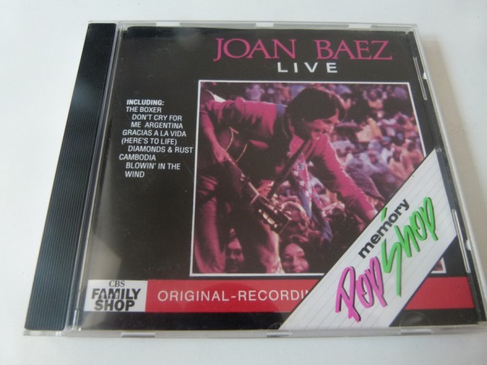 Joan Baez live , cd
