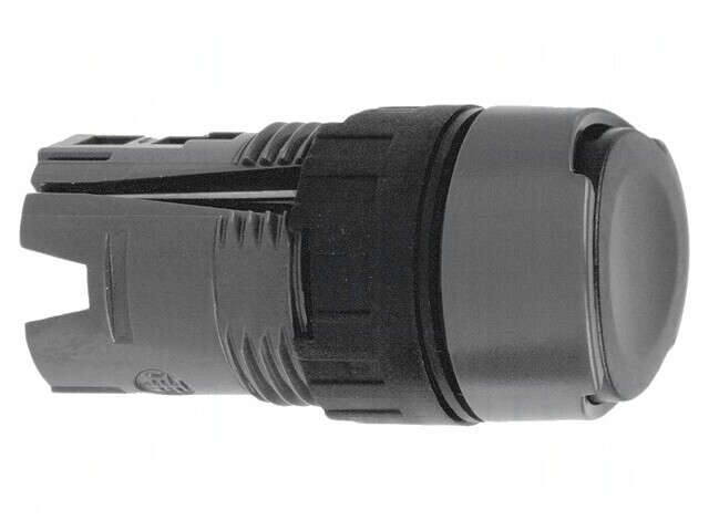 Comutator Apăsare 16mm Negru
