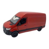 Macheta 2020 Mercedes Benz Sprinter 1/48 rosu Kinsmart