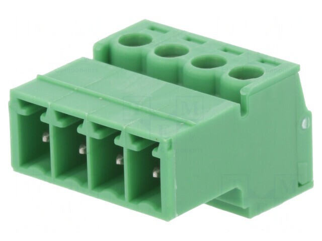 Regletă Conexiuni Deconectabilă 3,81mm 4 Piste Drept Mufă