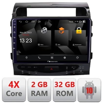 Navigatie Toyota Landcruiser J150 2010-2018 Android Ecran 720P Quad Core 2+32 carplay android auto CarStore Technology