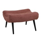 Cumpara ieftin Taburet fotoliu Silla, Pako World, Roz, 68x58x40 cm