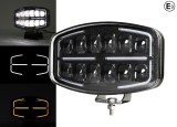 Cumpara ieftin Poriector LED Far cu functie DRL, lumina alba galbena - 12-24V, pentru jeep, camion, utilaje agricole si altele