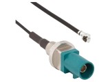 Cablu AMPHENOL RF AMC mamă - Fakra tată unghi drept 0,2m