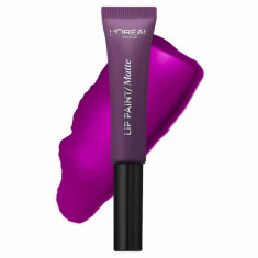 Ruj Lichid L&amp;amp;#8217;oreal Infallible Lip Paint Matte 207 Wuthering purple foto