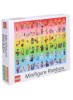 Puzzle Lego Minifigure Rainbow Puzzle 1000pc (4013116-214382)