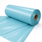 Cumpara ieftin Folie constructii 4 m x 50 m , 100 &micro;m, albastra, rLDPE reciclat- 200 mp