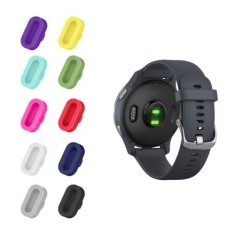 Set 10 Dopuri de praf pentru Garmin Venu/Forerunner/Vivomove, Kwmobile, Multicolor, Silicon, 58454.32 foto