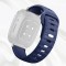 Curea silicon, compatibila Samsung Galaxy Watch 4 Classic, 46mm, telescoape QR, Navy Grip