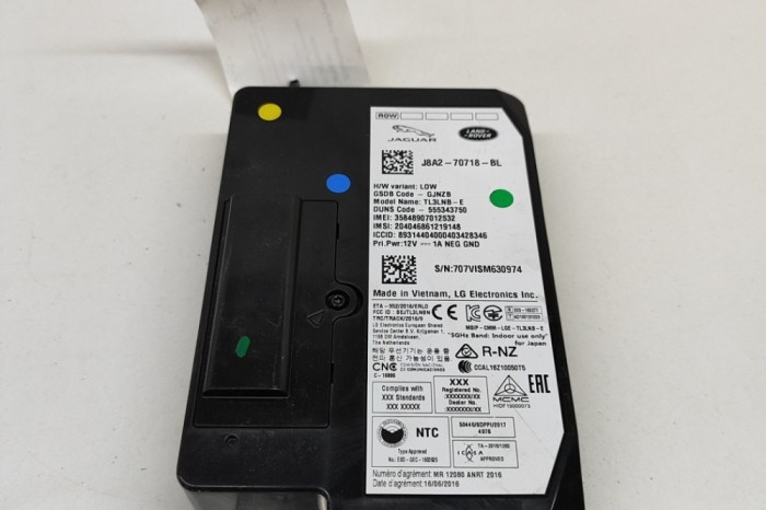 Modul de control Bluetooth JAGUAR F-PACE X761 2017 OEM: J8A2-70718-BL 23066936