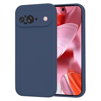 Husa silicon Google Pixel 9 Techsuit SoftFlex, bleumarin foto
