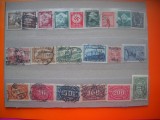 HOPCT LOT NR 636 GERMANIA REICH -21 TIMBRE VECHI-STAMPILAT