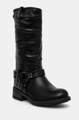 Answear Lab cizme femei, culoarea negru, cu toc drept