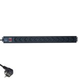 Priza de rack cu montare verticala , PDU 12 posturi Schuko, Xcab &quot;Xcab-1219&quot;