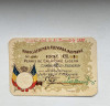 PERMIS DE CALATORIE CONDUCERE REGALIST ROMANIA NAVIGATIUNEA FLUVIALA ROMANA 1937